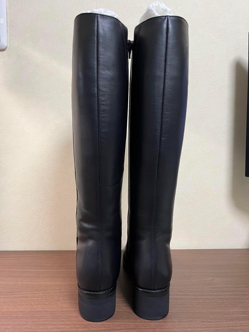 ING ロングブーツ 24cm 黒