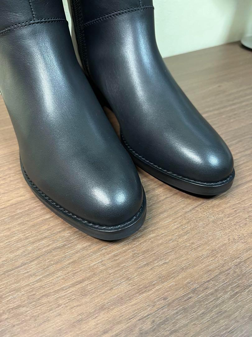 ING ロングブーツ 24cm 黒