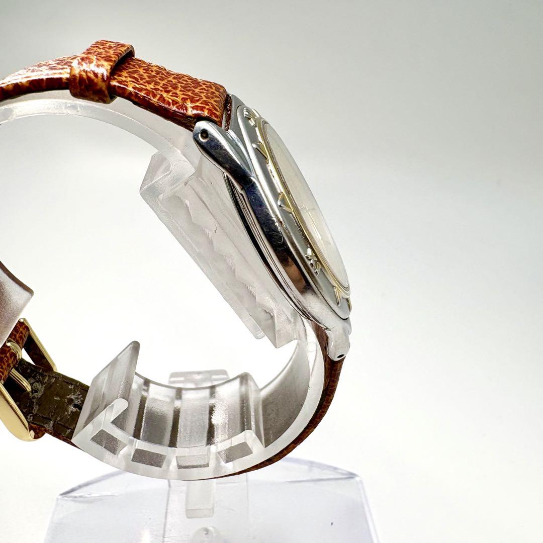 稼働品 SEIKO プレサージュ クォーツ 電池交換済 日本製 腕時計 ゴールド