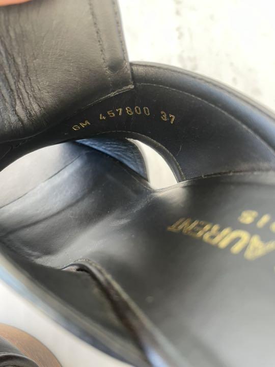 サンダル サンローラン サンダル ヒール VXxBM-m12165427219 レザー サンダル
