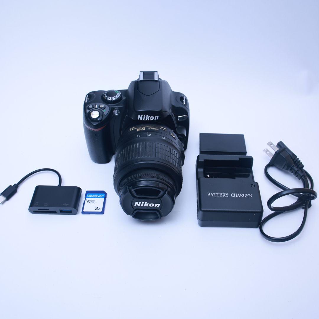 スマホ転送可 Nikon D40X デジタル一眼レフ カメラ 電池充電器