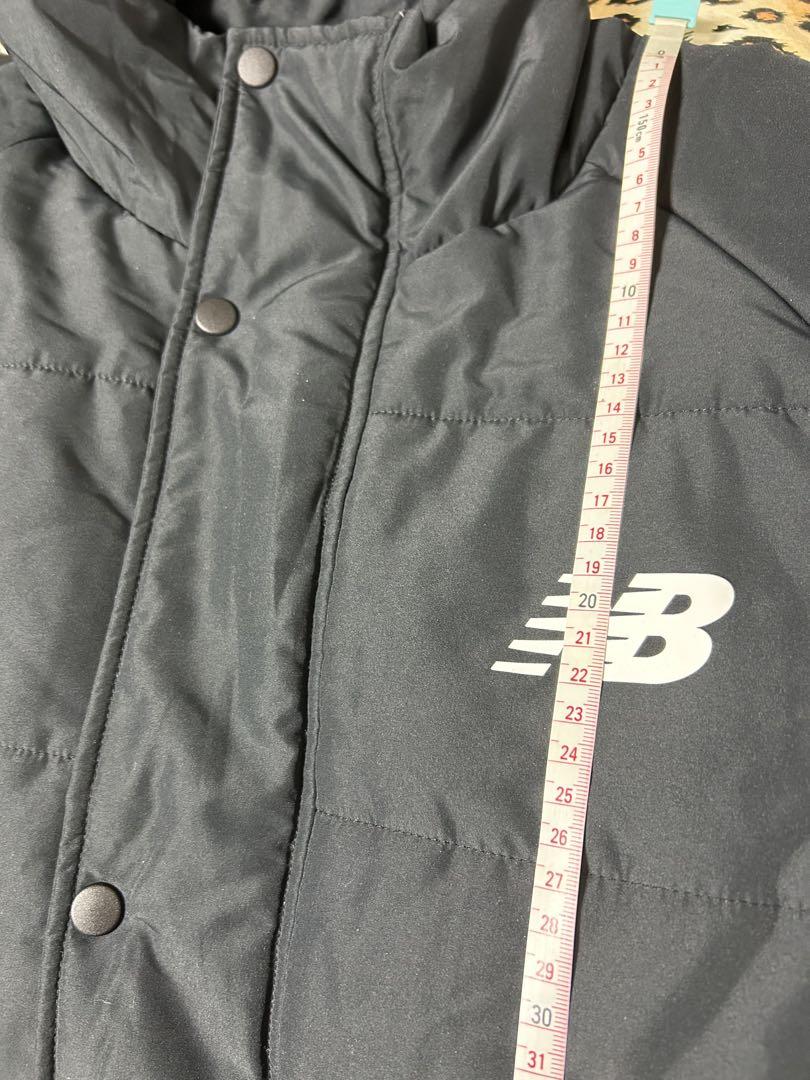 New Balance ベンチコート ブラック