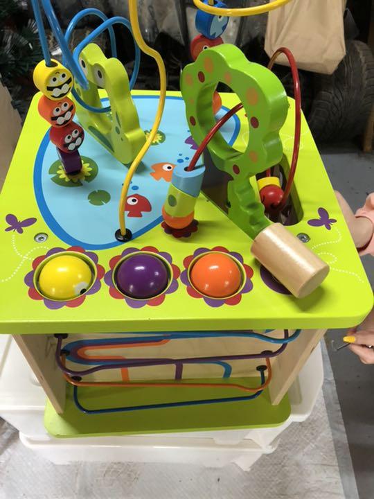 Hape ハペ E1810A カントリークリッターズプレイキューブ