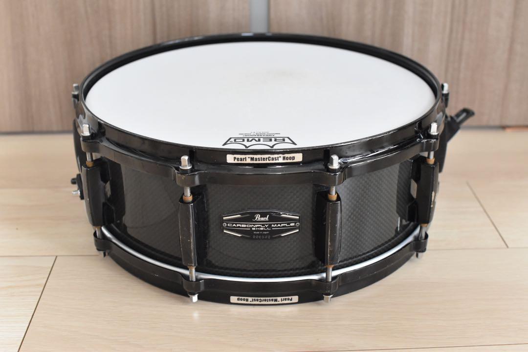 【貴重！日本製】Pearl Carbonply Maple パールカーボンスネア