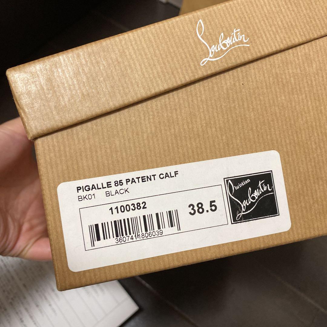 領収証アリ　新品箱付　クリスチャンルブタン　Pigalle ハイヒール　パンプス