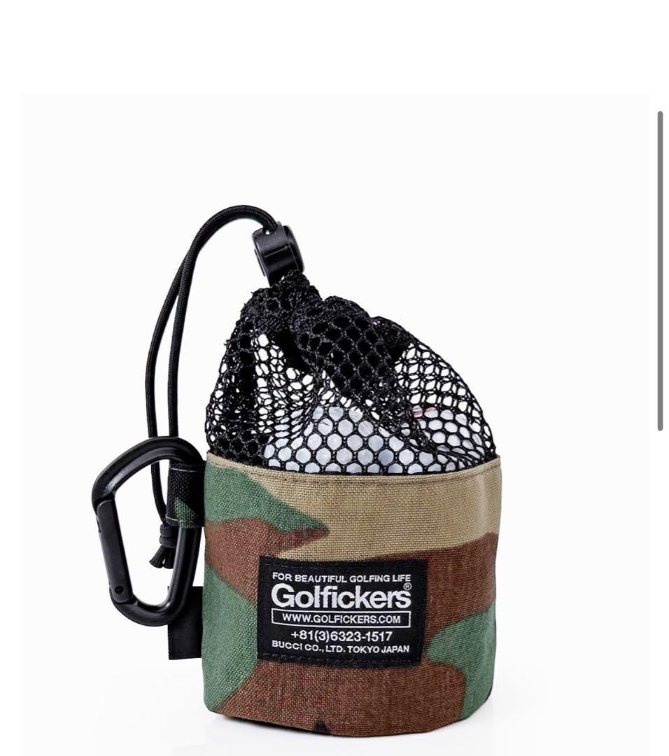 【新品未使用】ゴルフィッカーズボールポーチ　golfickers GOLF 迷彩