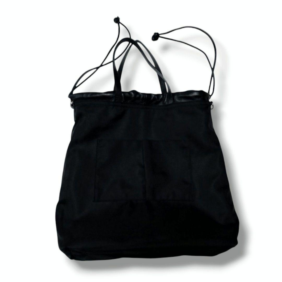 【earPAPILLONNER】 美品 イアパピヨネ 巾着バックル レザーバッグ
