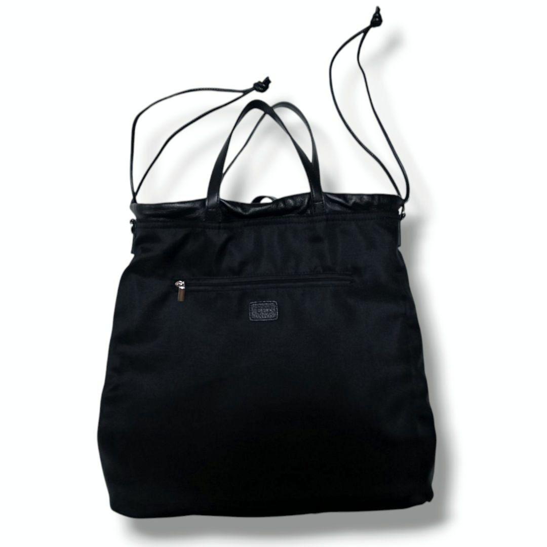 【earPAPILLONNER】 美品 イアパピヨネ 巾着バックル レザーバッグ