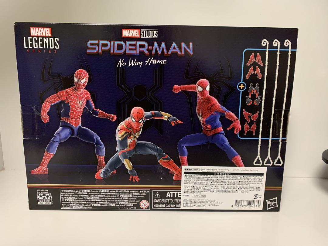 マーベルレジェンド　スパイダーマン ノーウェイホーム 3体セット