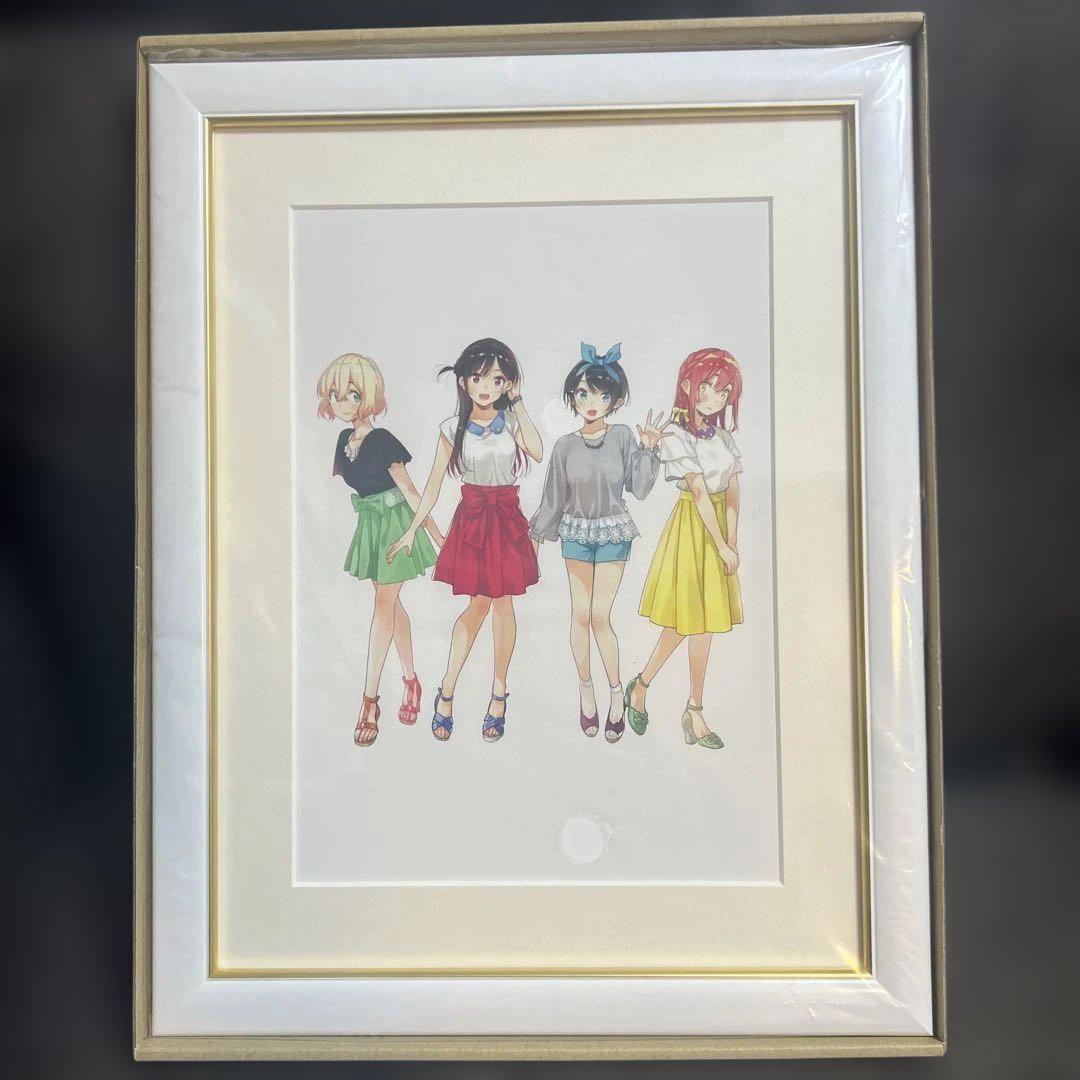 カノかり 彼女、お借りします展 ミストグラフ 複製原画