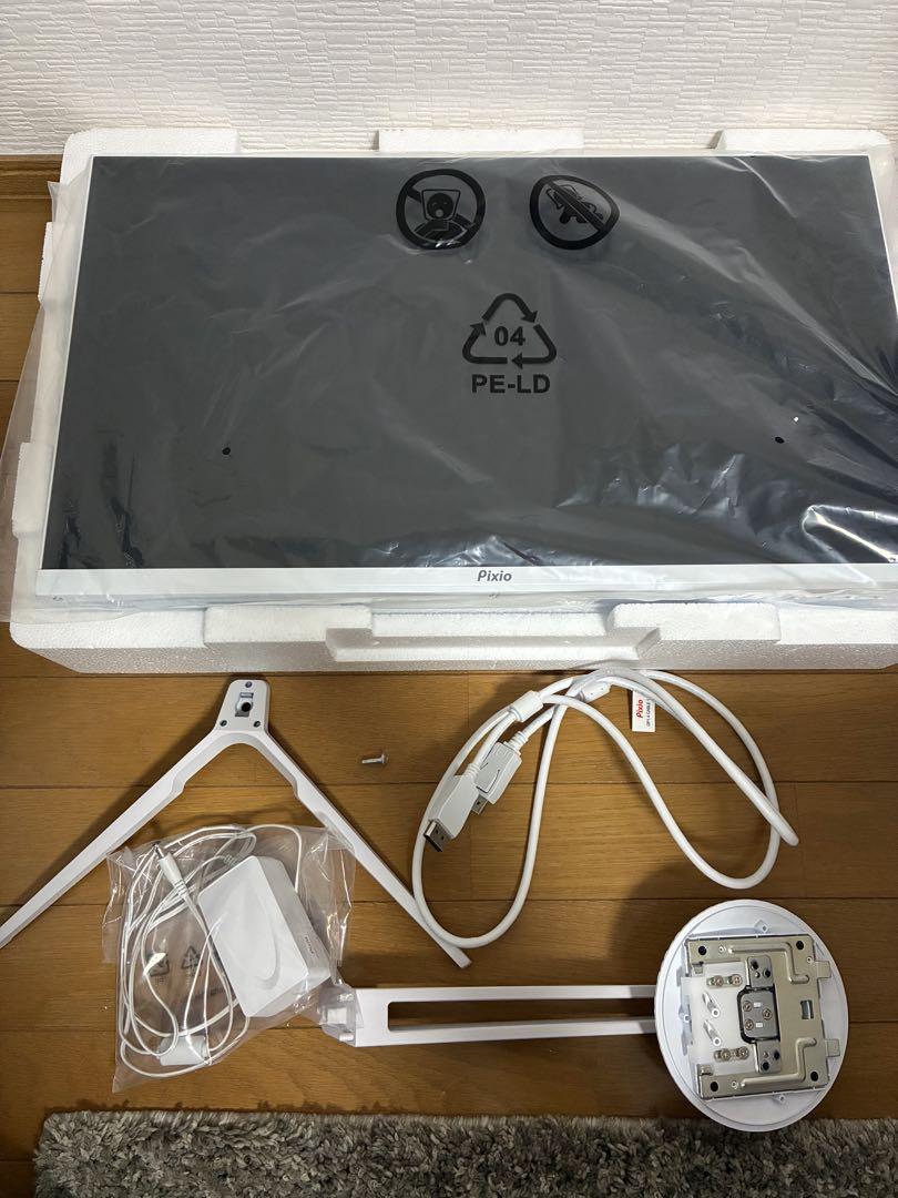 Pixio PX248 Wave White ゲーミングモニター 23.8インチ
