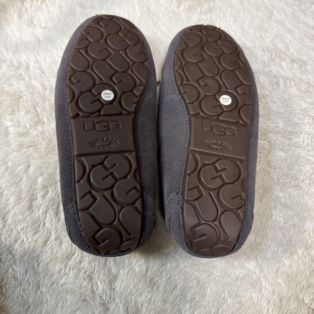 新品 23cm ☆ UGG アグ DAKOTA ダコタ グレー モカシン