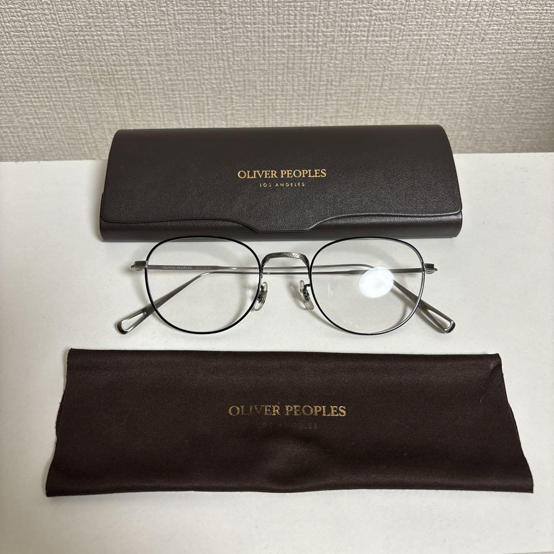 OLIVER PEOPLES Kiowa SILVER チタン