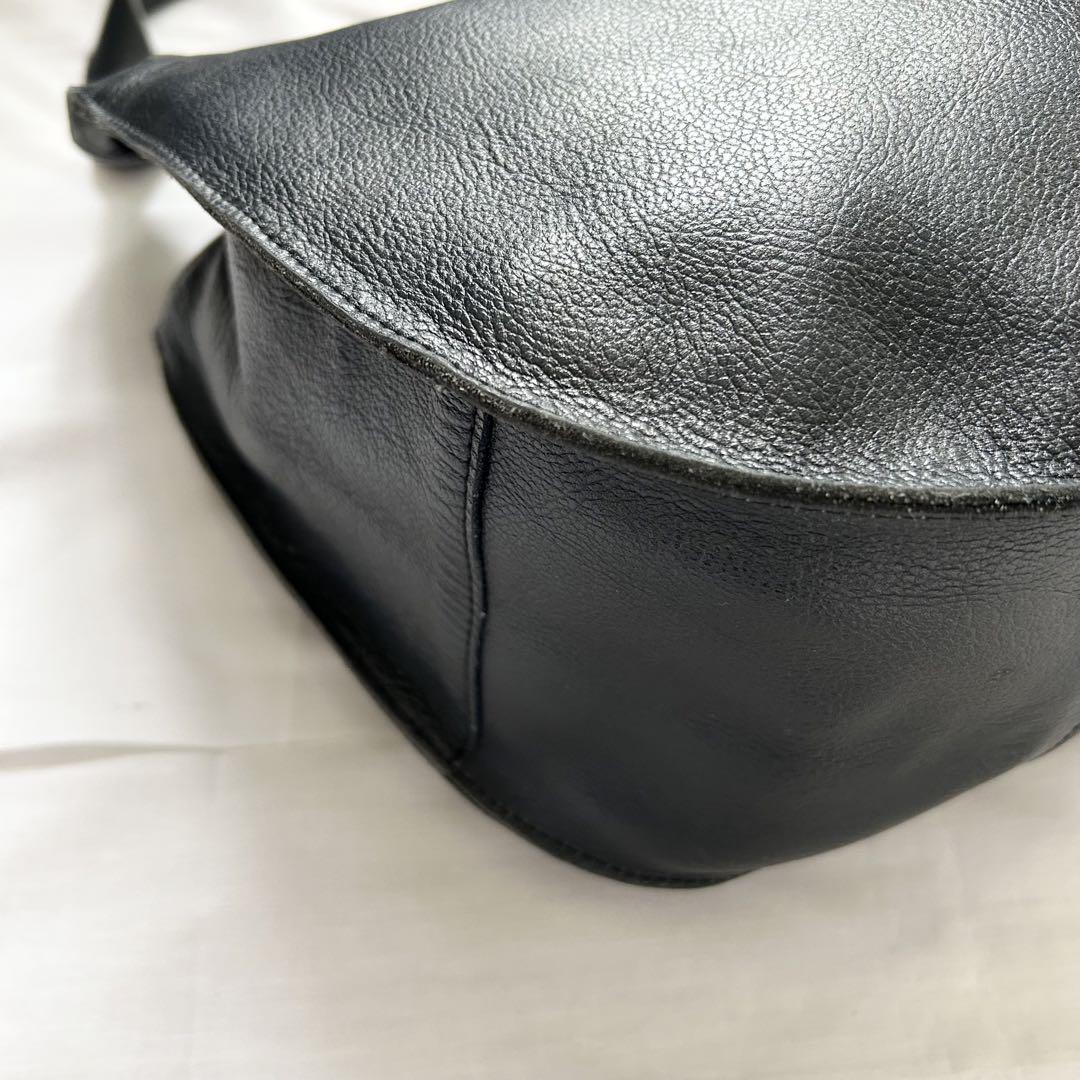 ✨極美品✨ イルビゾンテ トートバッグ ハンドバッグ 本革 黒