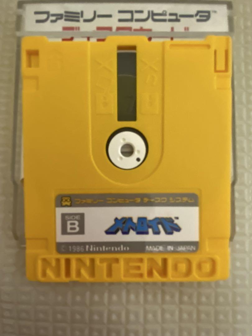メトロイド　任天堂　ファミコン　ディスクシステム　ファミリーコンピュータ