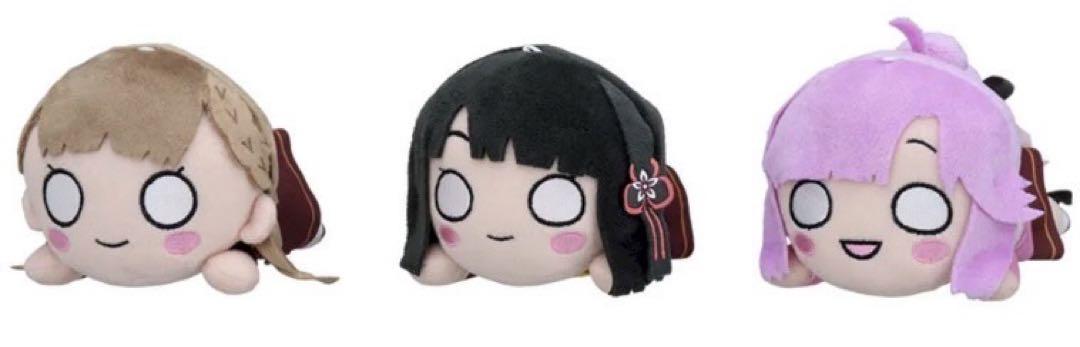 (SUO限定 6体)ラブライブ！蓮ノ空女学院 寝そべり ぬいぐるみ ラブライブ！蓮ノ空女学院スクールアイドルクラブ 寝そべり ミニ