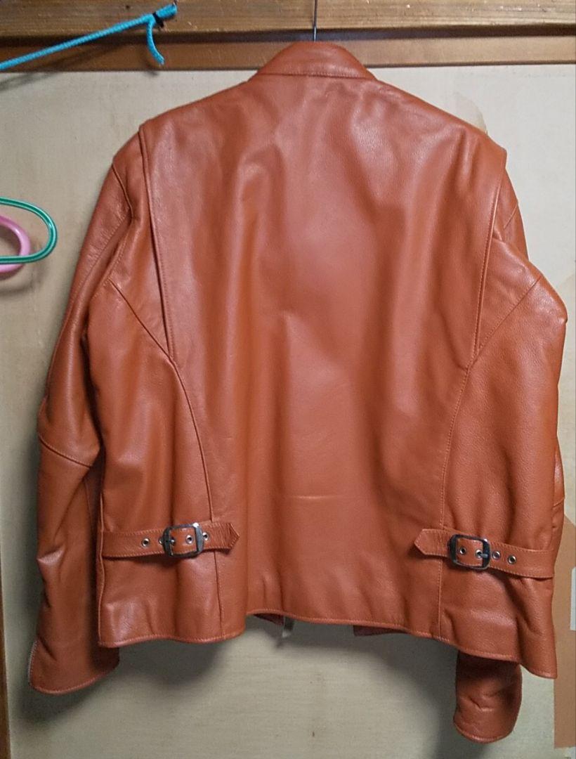 シングルライダースジャケット　本革製