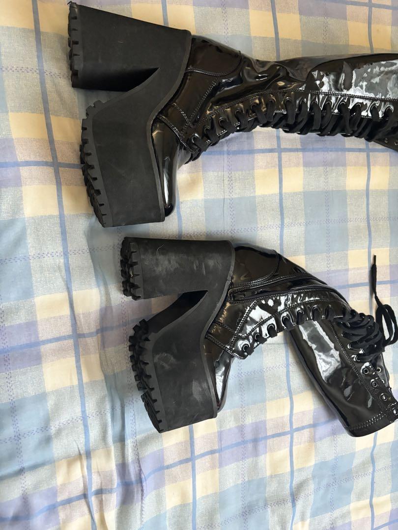 dollskill 厚底　ブーツ