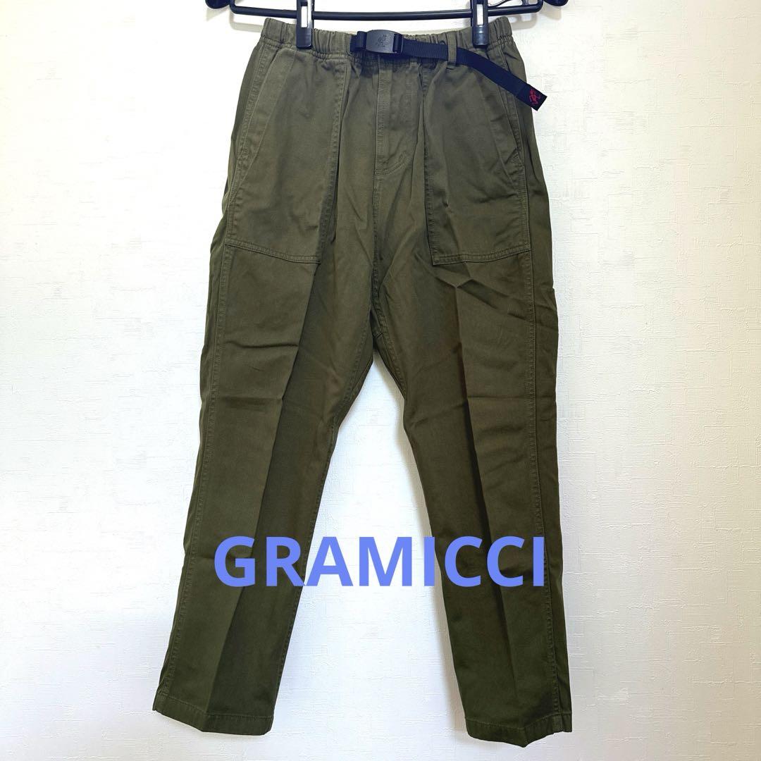 GRAMiCCi グラミチ ルーズテーパードパンツ オリーブ
