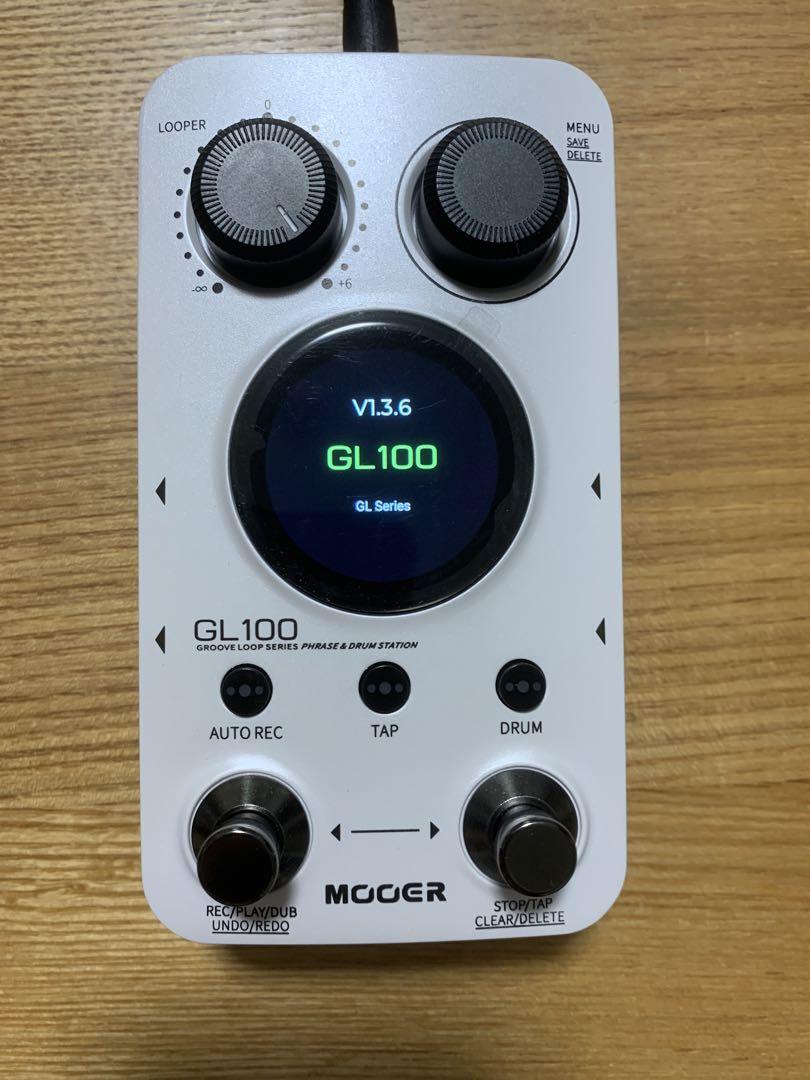 Mooer GL100 タッチパネル ドラムマシン + ルーパー