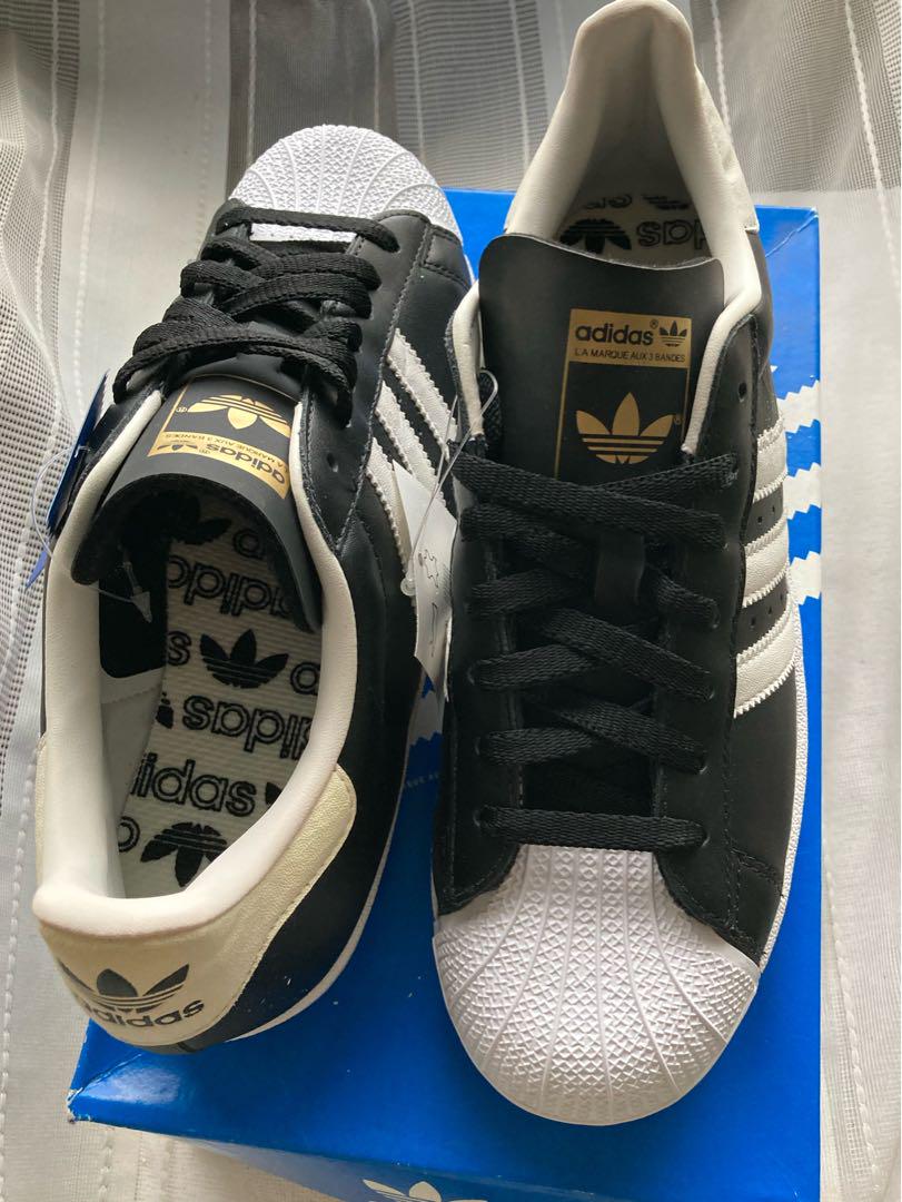 【スーパーセール】 adidas SUPERSTAR 1 未使用 デッドストック 00年代 金ベロ 靴