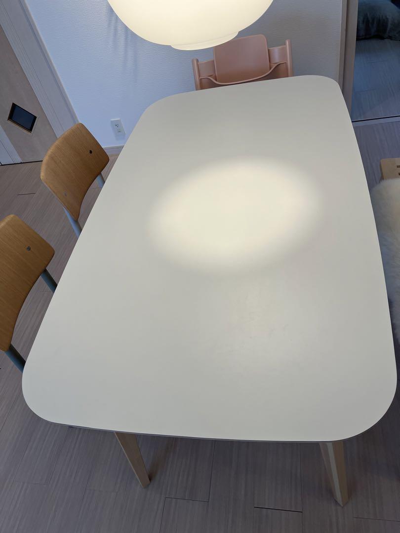 【手渡し】IKEA NORDMYRA ノールドミーラ ダイニングテーブル IKEA NORDMYRA ノールドミーラ ダイニングテーブル ホワイト 白