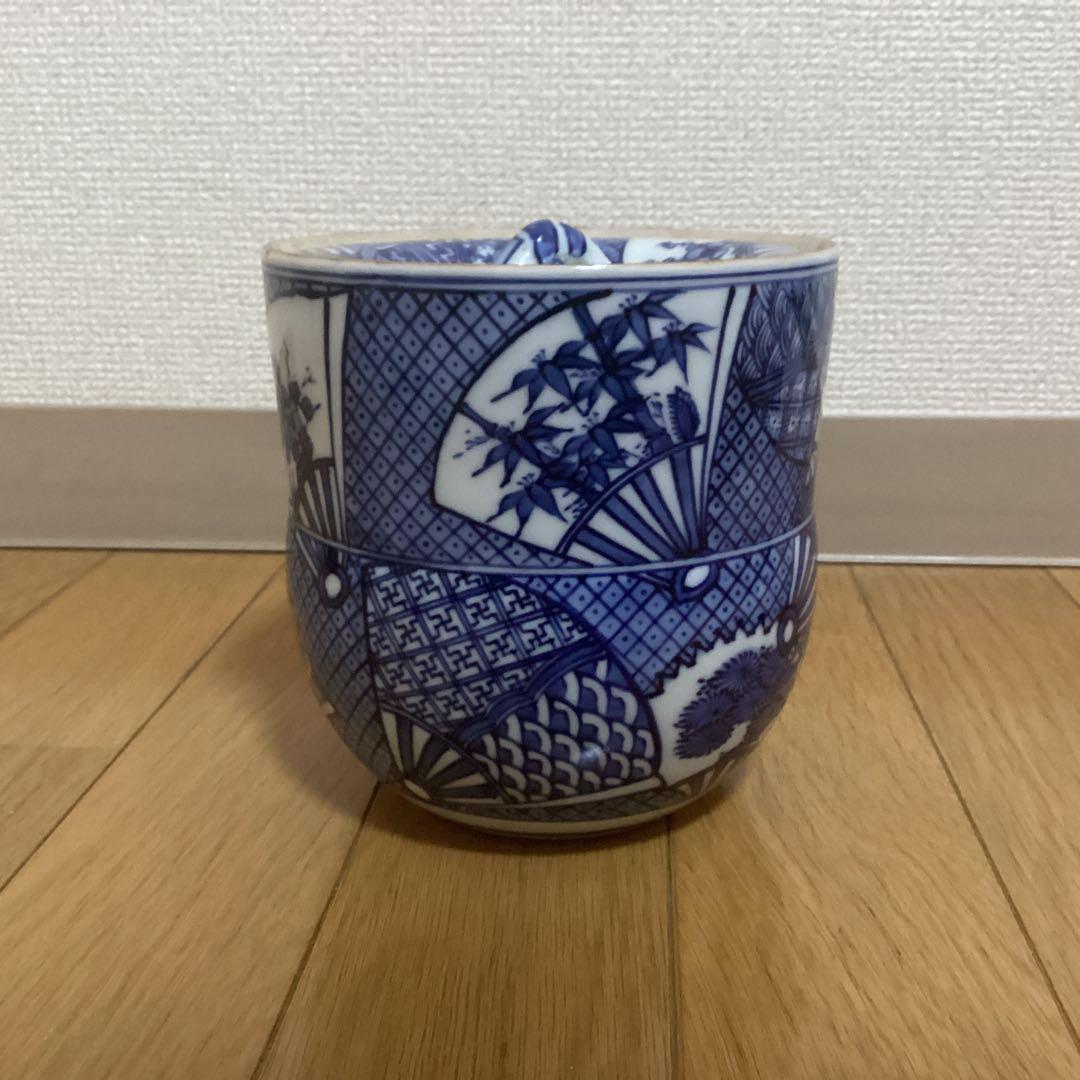平安秀峰　水指