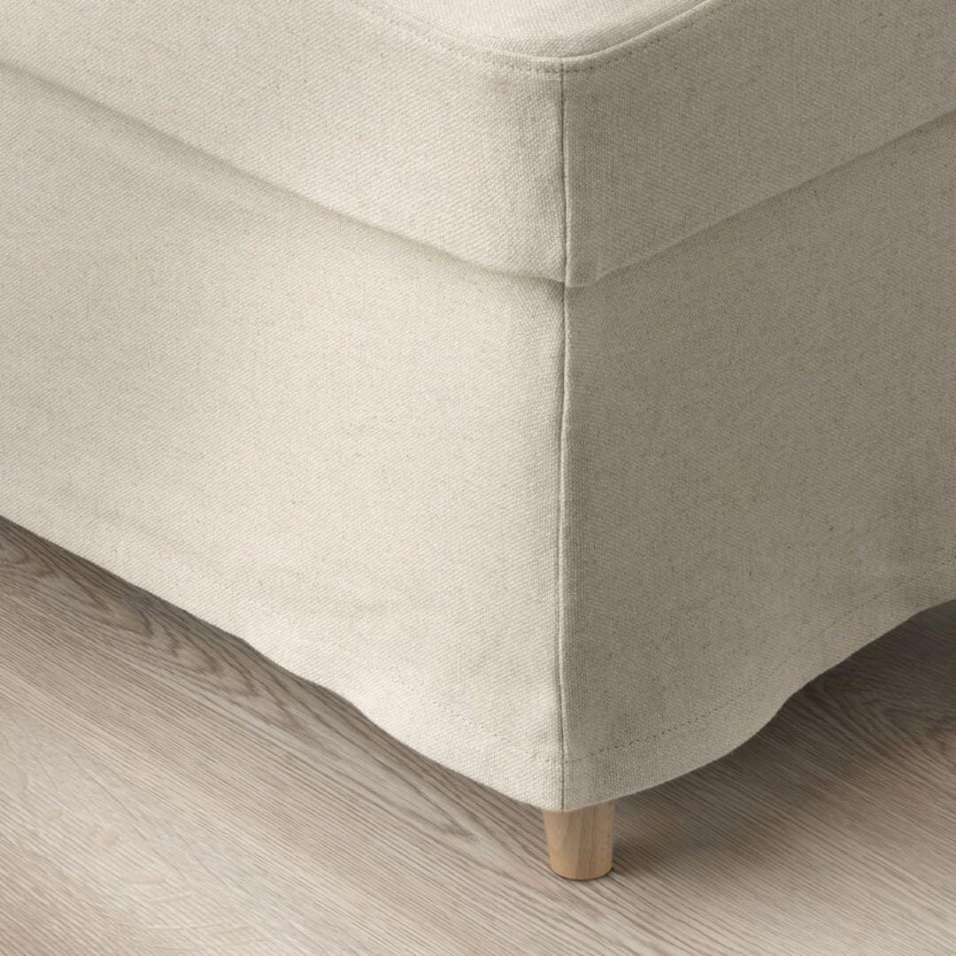 IKEA オットマン strandmon ストランドモン ベージュカバー付