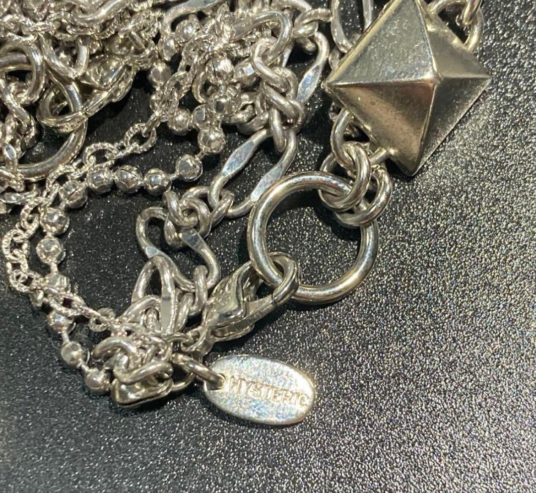 HYSTERIC GLAMOUR ヒステリックグラマー　スタッズロングネックレス