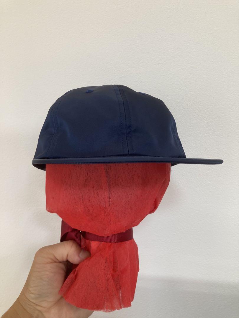 SUPREME シュプリーム キャップ ネイビー