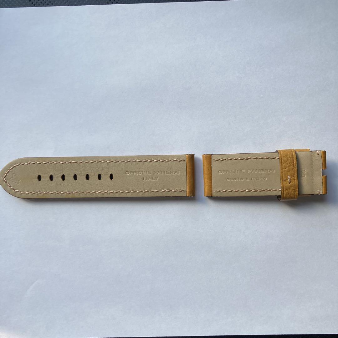 PANERAI 47mm用 尾錠用カーフベルト