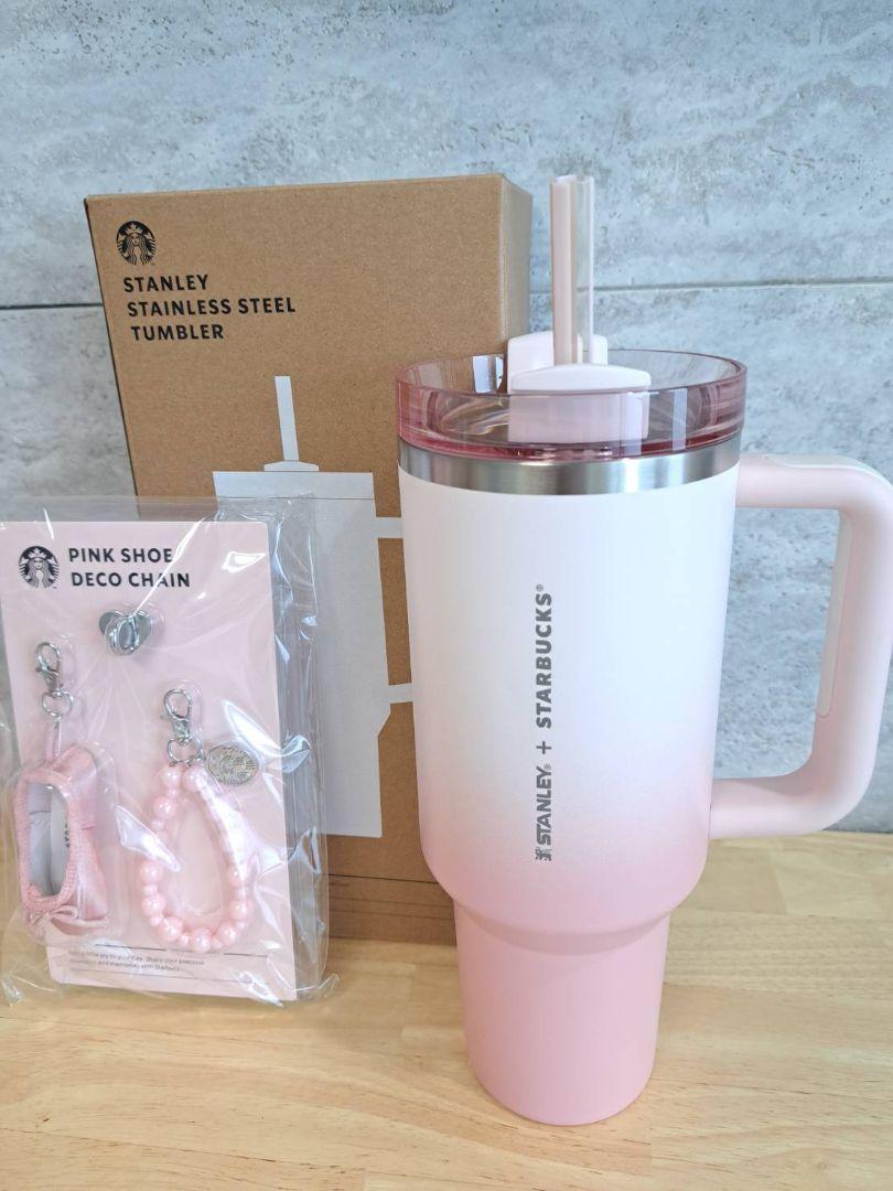 スターバックス スタンレー タンブラー ピンク セット 1183ml 画像1