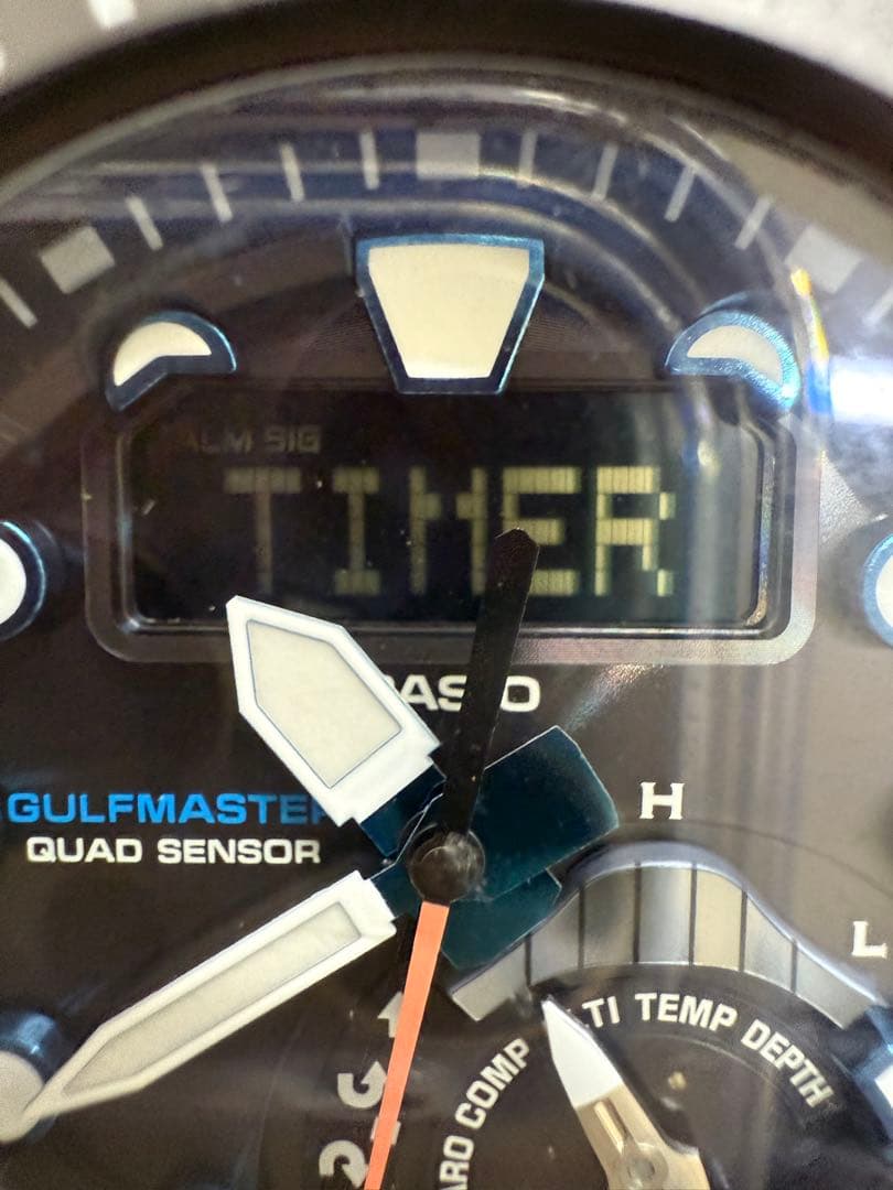 カシオ G-SHOCK ガルフマスター GWN-Q1000A カシオ G-SHOCK ガルフマスター GWN-Q1000A