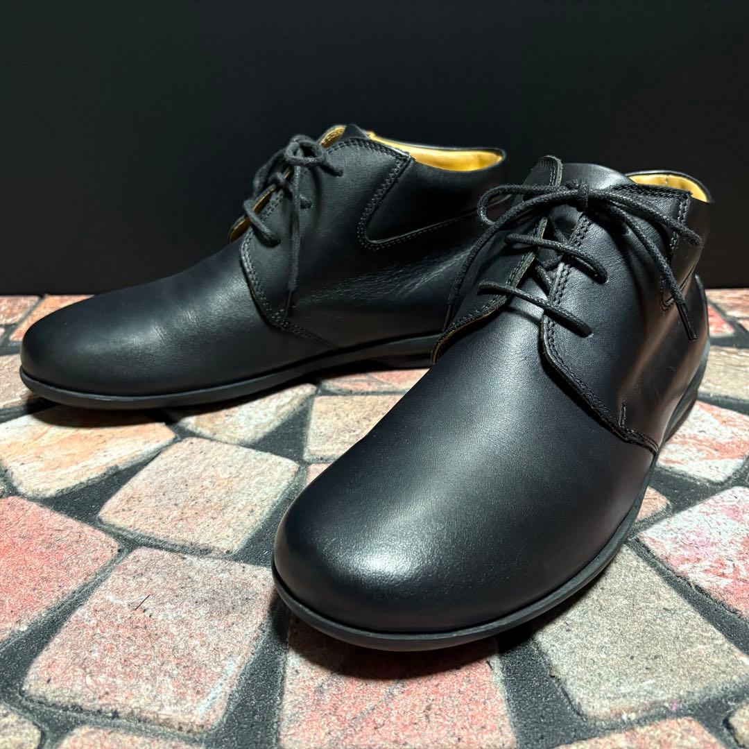 【状態良好】リーガル　チャッカブーツ　革靴 レザー　本革　24.5cm 黒