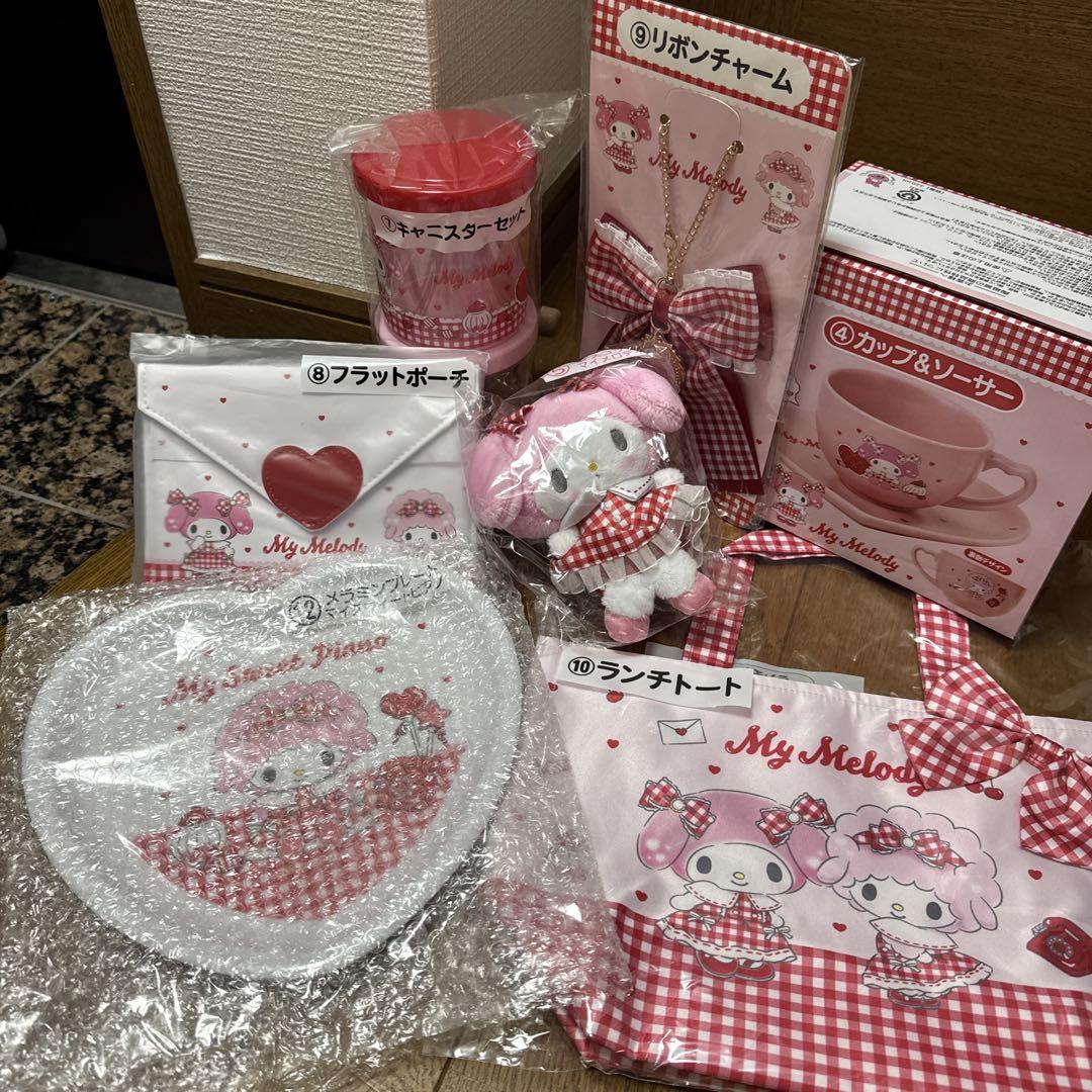 い*ん様 サンリオくじ マイメロディ マイスウィートピアノ 当り