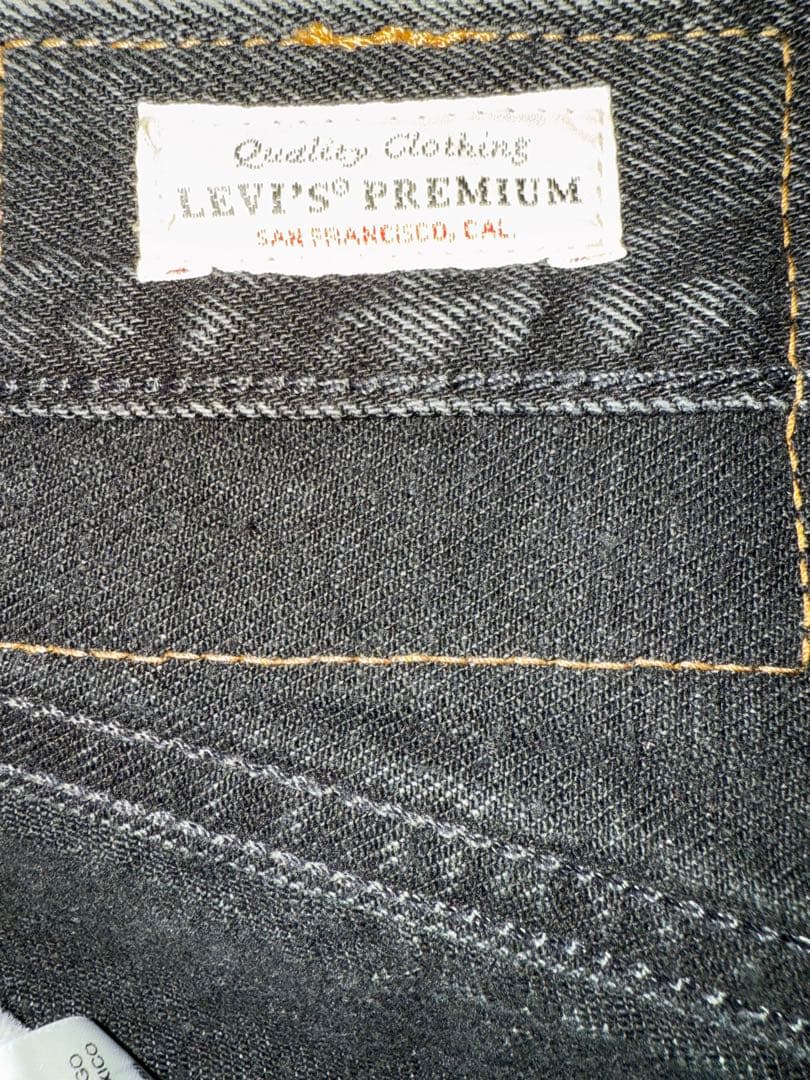 BEAMS×LEVI'S 501 BLACK DENIME W36×L28 BEAMS×LEVI'S 501 BLACK DENIME W36×L28
