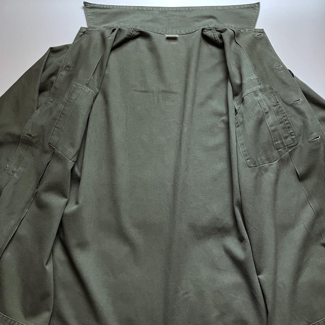 70s 米軍実物 OG-107ユーティリティシャツ 16,1/2x32(L~XL