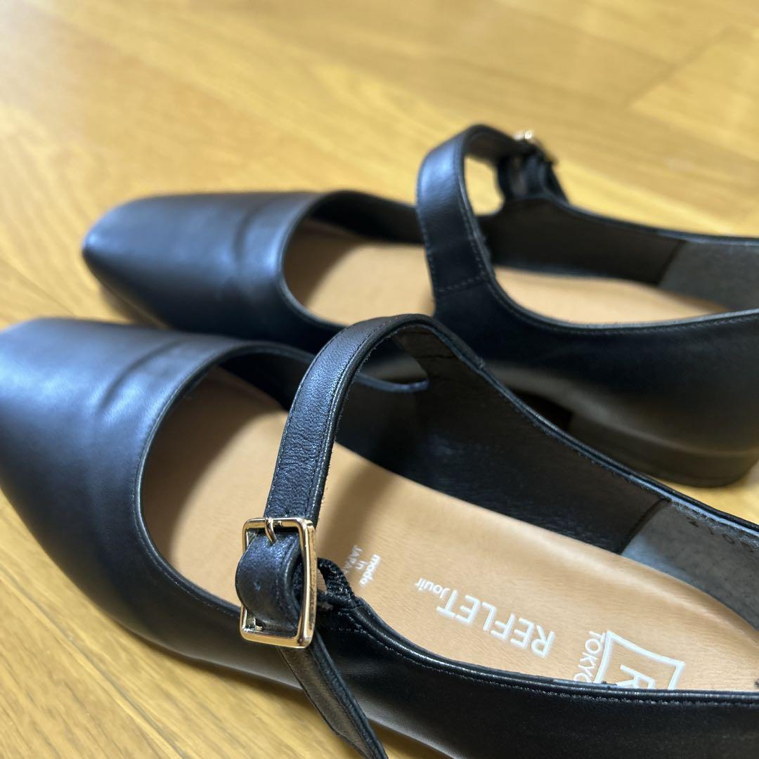 Hanaさま コーチ フラットパンプス BLK シグネチャー US7 EU37