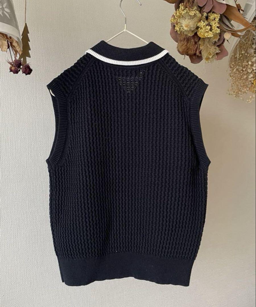Fred Perry ノースリーブポロシャツ ネイビー - メルカリ