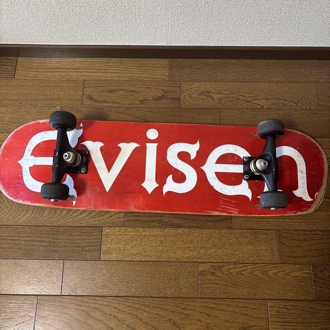 Evisen スケートボード(コンプリート) EVISEN SKATEBOARDS スケボー コンプリート 赤 レッド - メルカリ
