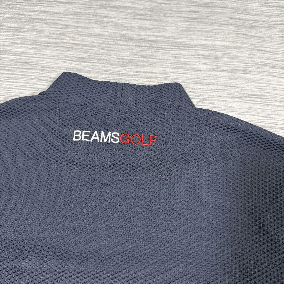 美品　BEAMS GOLF ビームスゴルフ　モックネックシャツ