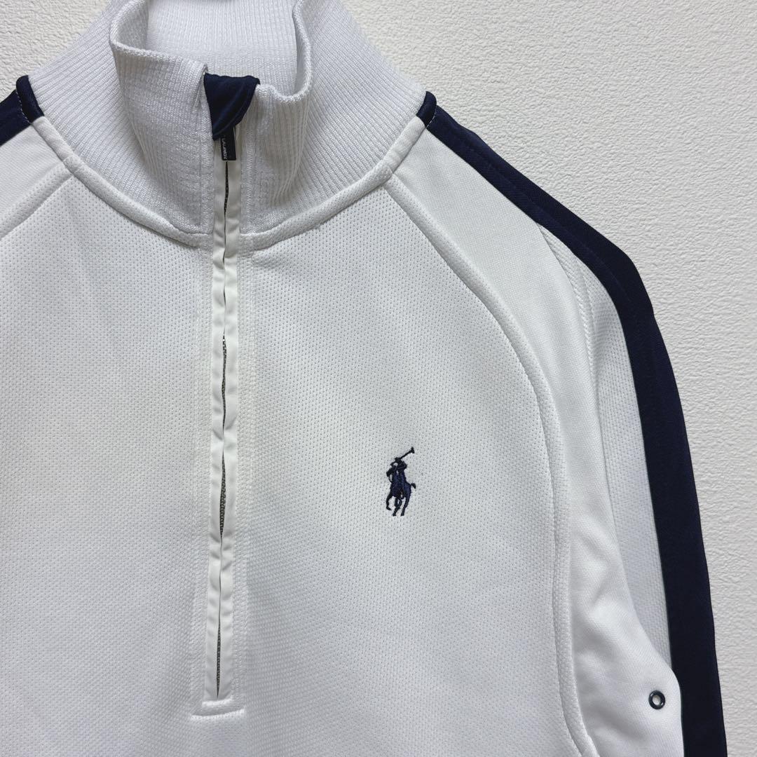 RALPH LAUREN GOLF ハーフジップ 長袖 トップス S 刺繍