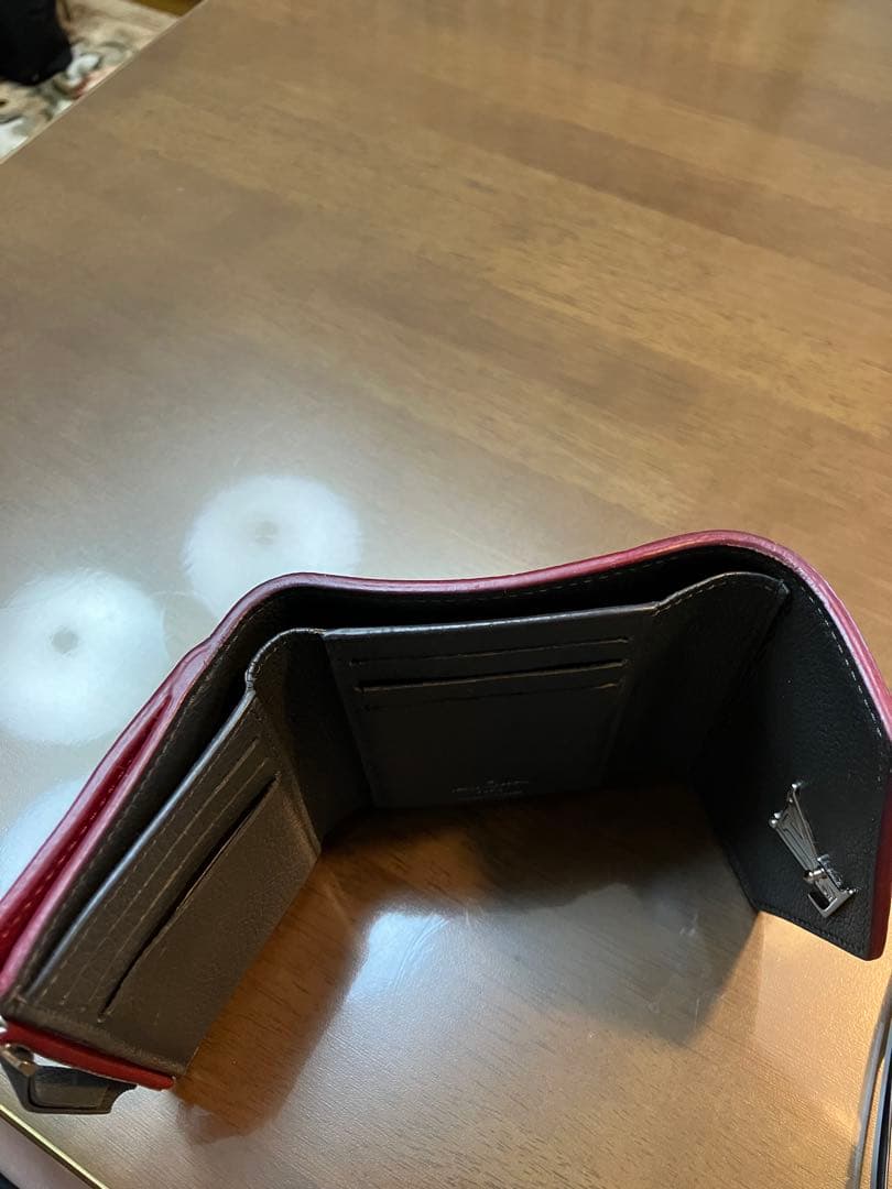 値下げOK LV バーガンディ ベージュ 三つ折り財布 値下げOK LV バーガンディ ベージュ 三つ折り財布 値下げOK LV