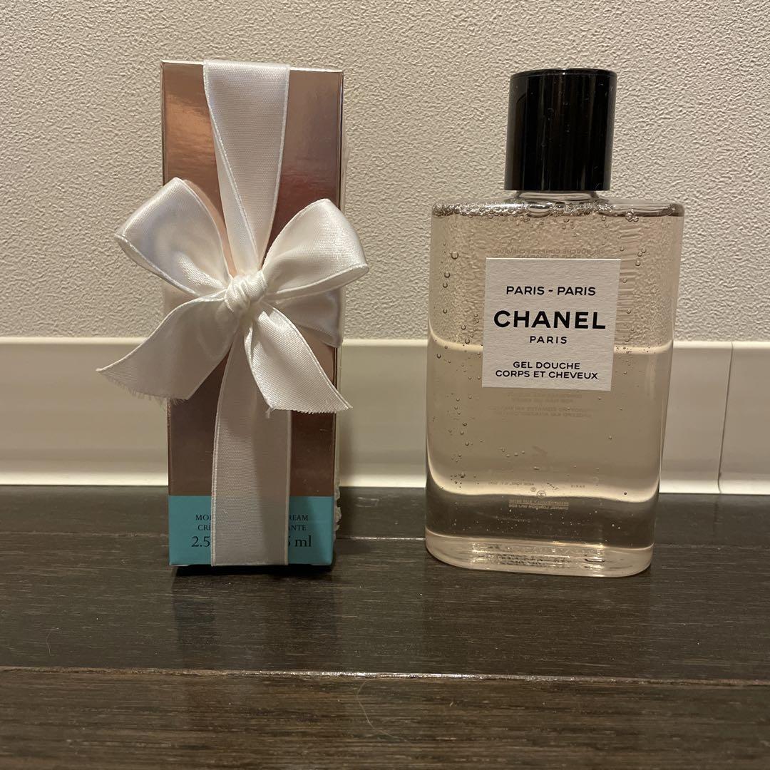 ティファニーハンドクリームとCHANELシャワージェル