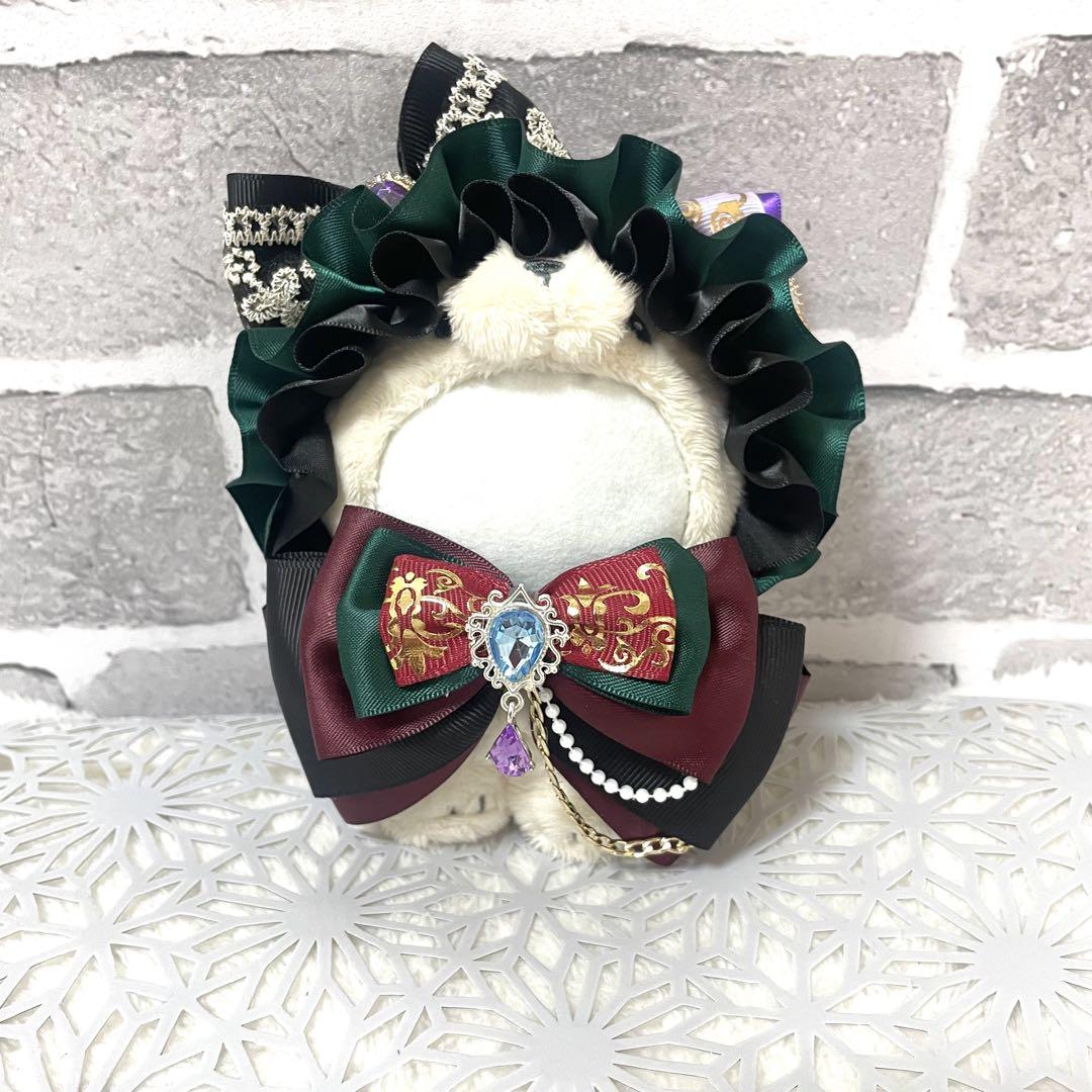 ヘッドドレス　リボン　いつぬい　一緒に暮らすぬい　12 専用 12 いつぬい 一緒に暮らすぬい ちびぐるみ リボン ヘッドドレス