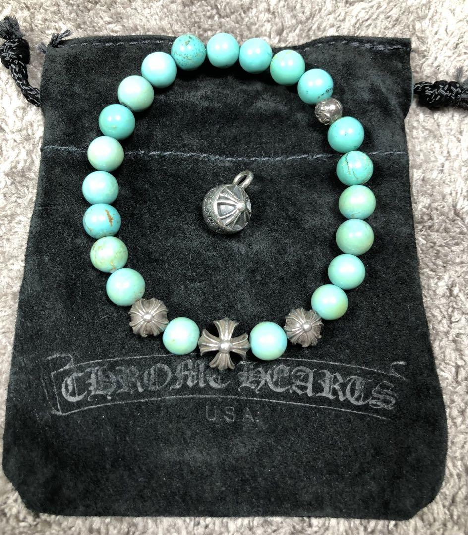 クロムハーツ CHROME HEARTS ブレスレット BEAD 8mm