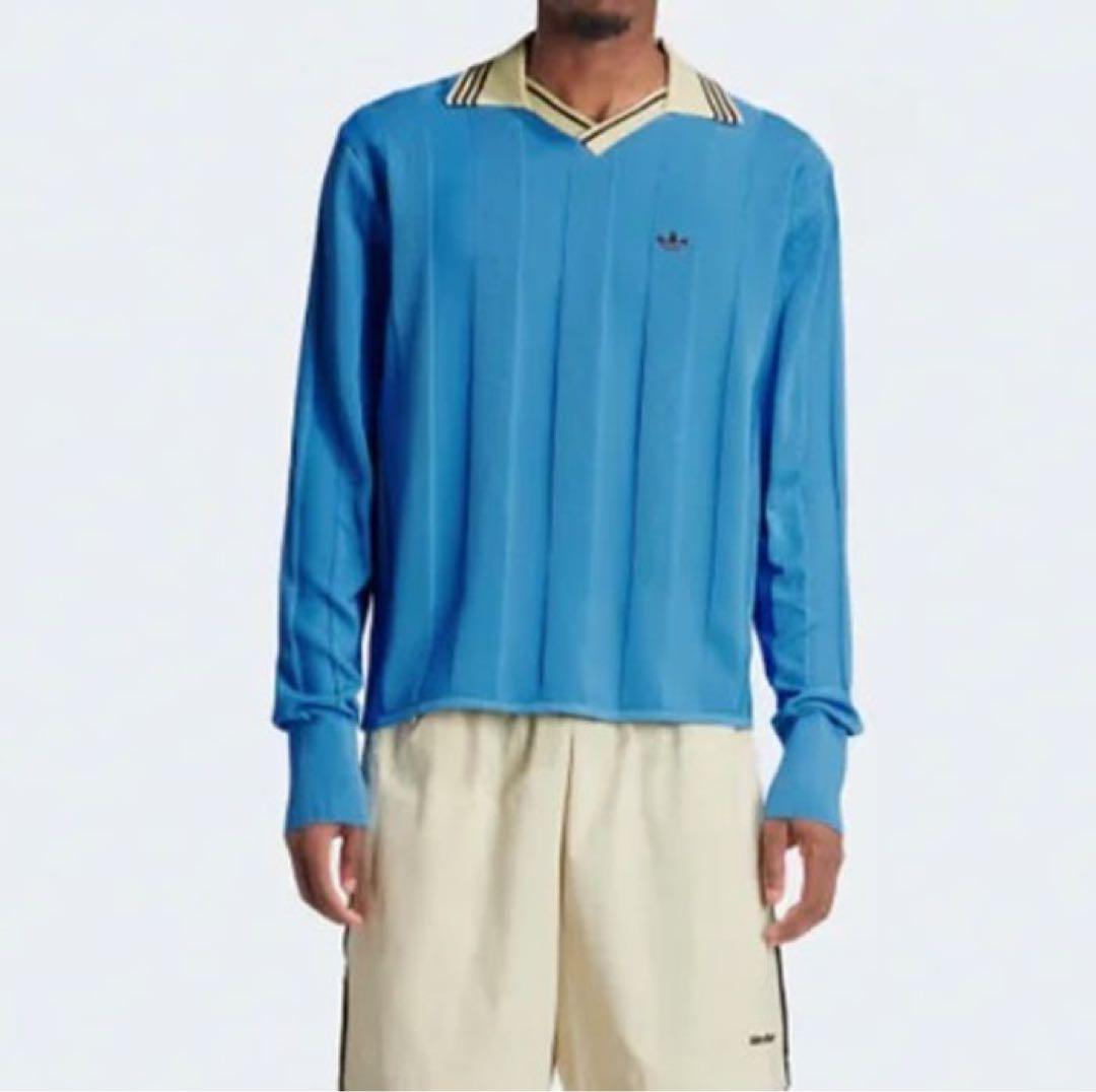 ADIDAS WALES BONNER ニットフットボールシャツ - メルカリ ADIDAS WALES BONNER ニットフットボールシャツ - メルカリ