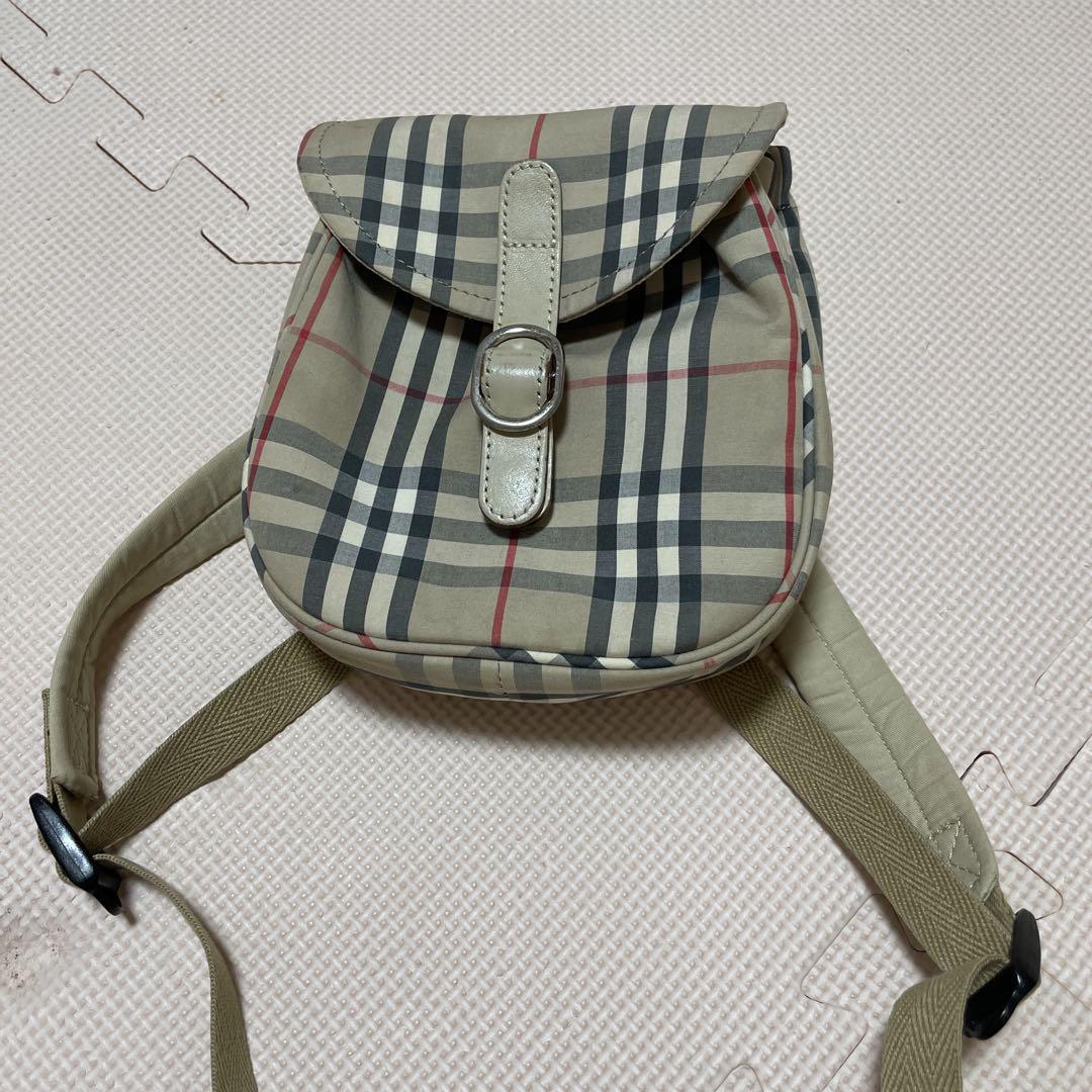 ノバチェック ミニリュック