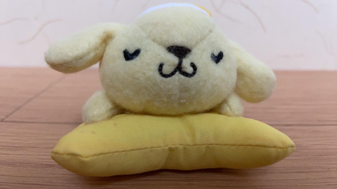 希少★ポムポムプリン 1999年製 キラキラ ラメ入りぬいぐるみ エイコー当時物 希少☆ポムポムプリン 1999年製 キラキラ ラメ入りぬいぐるみ