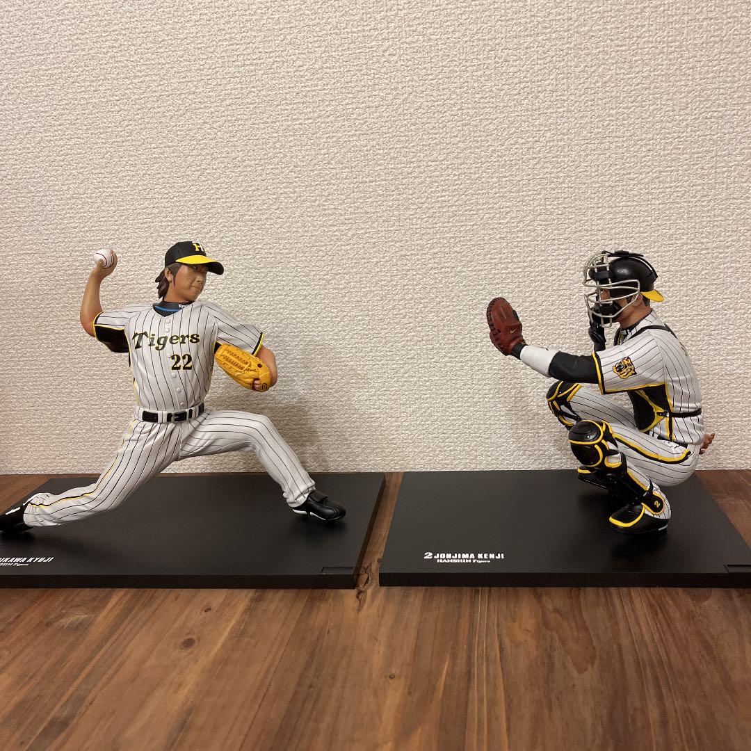 阪神タイガース/藤川球児/城島健司/記念グッズ/フィギュア 阪神タイガース/藤川球児・城島健司 フィギュアセット - メルカリ